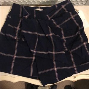 Leith plaid skort